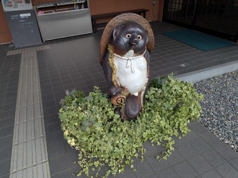 信楽焼のたぬき
