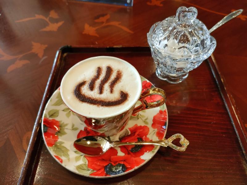温泉カプチーノ