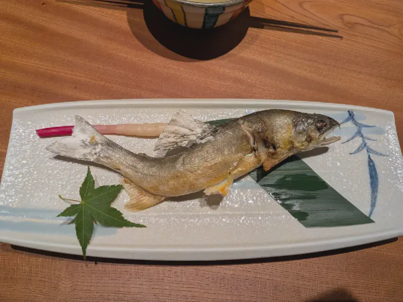 鮎の塩焼き